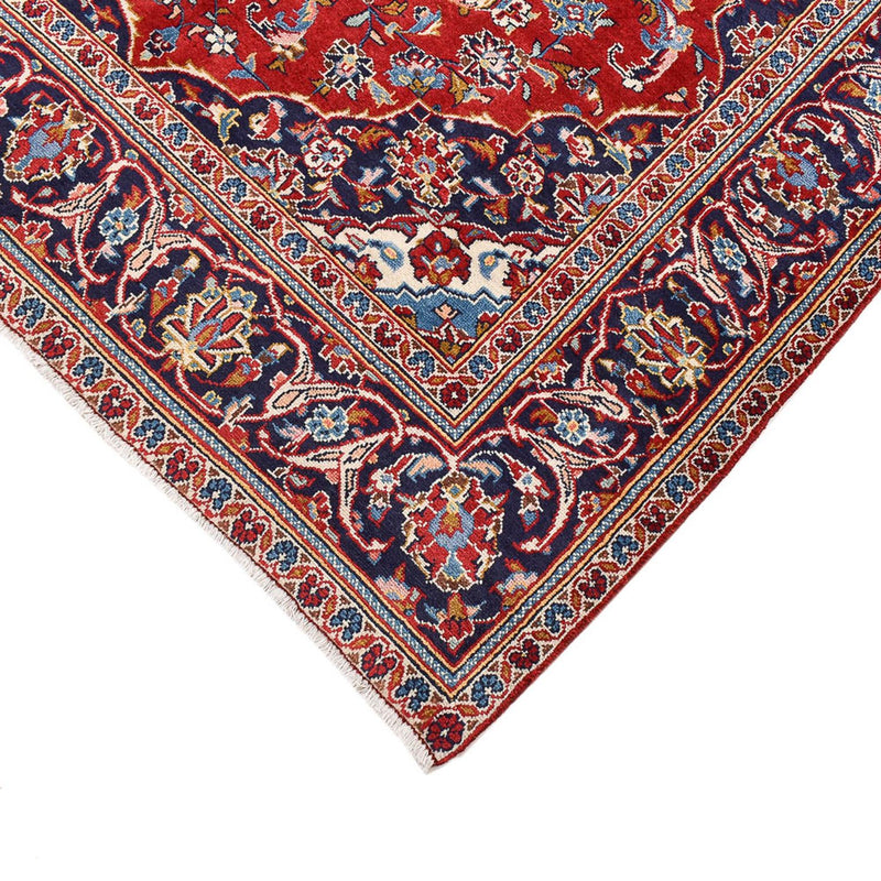 Alfombra persa - Keshan - 255 x 151 cm - rojo