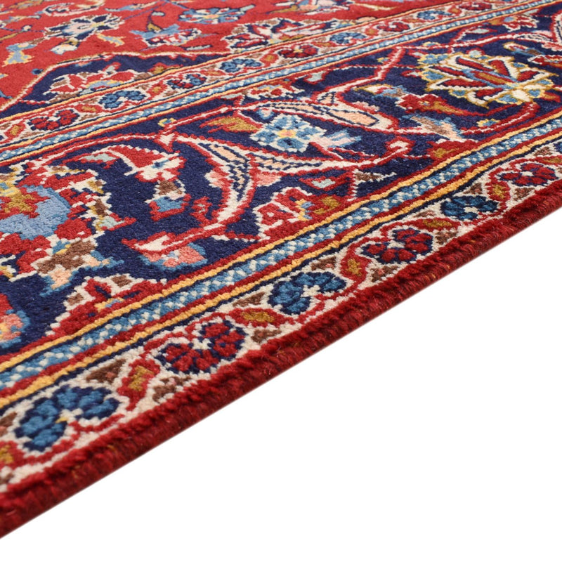 Alfombra persa - Keshan - 255 x 151 cm - rojo