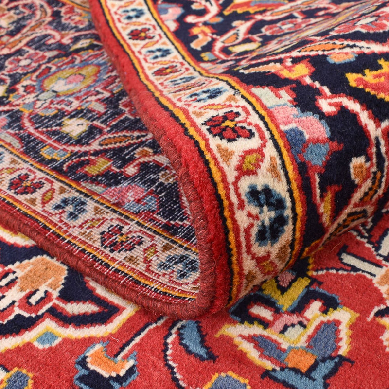 Alfombra persa - Keshan - 234 x 147 cm - rojo