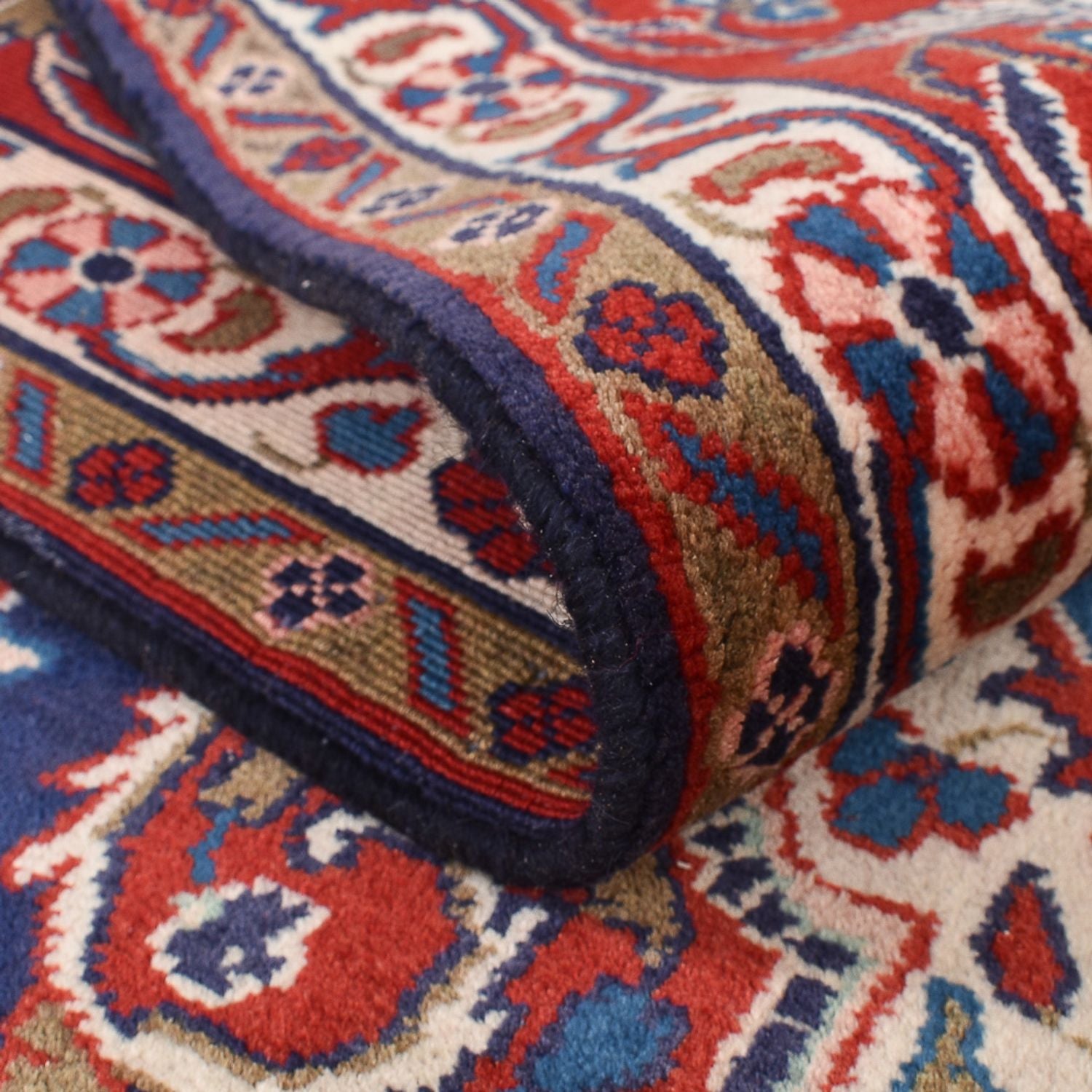 Alfombra persa - Clásica - 312 x 215 cm - azul oscuro