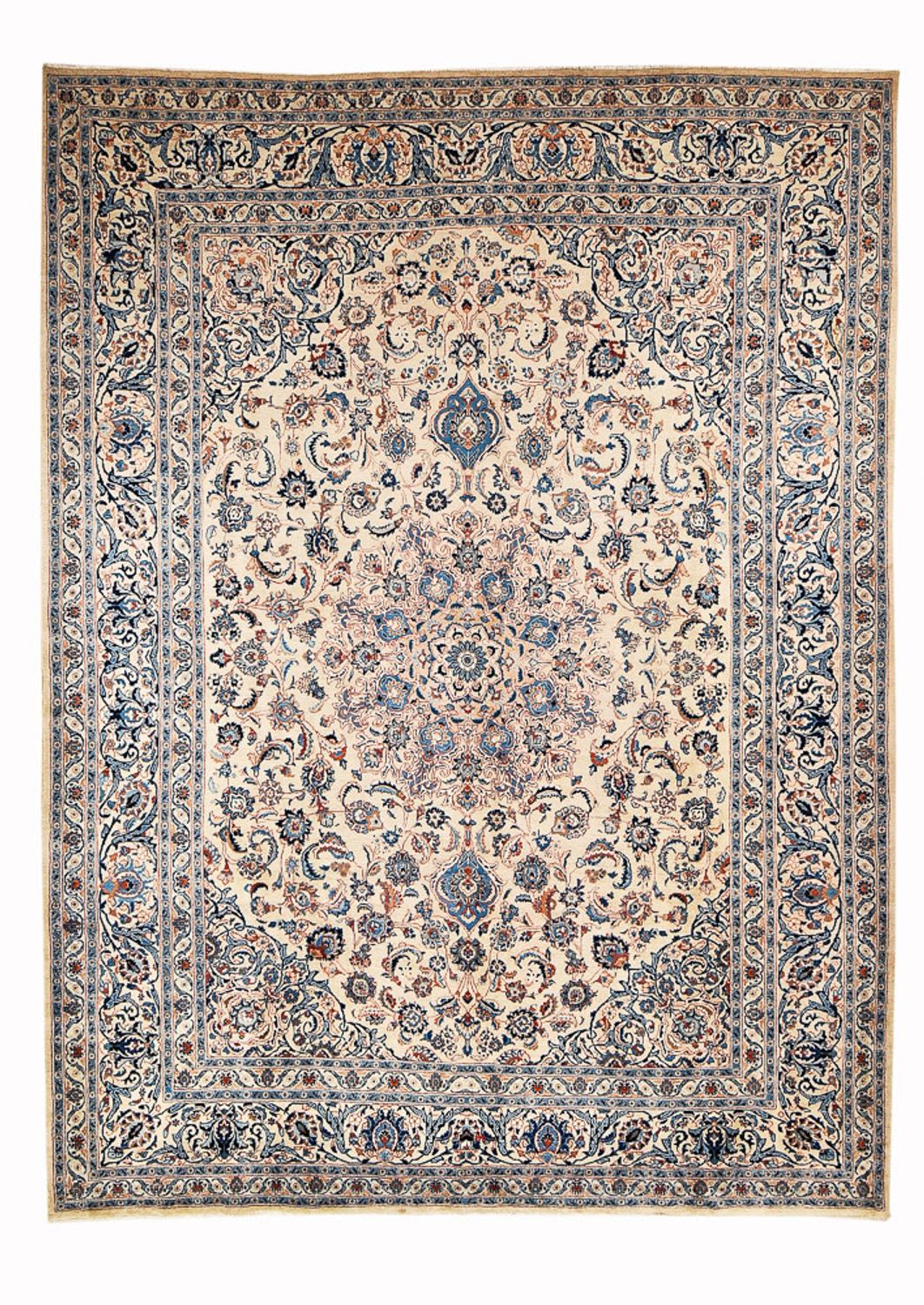 Alfombra persa - Clásica - 397 x 298 cm - beige