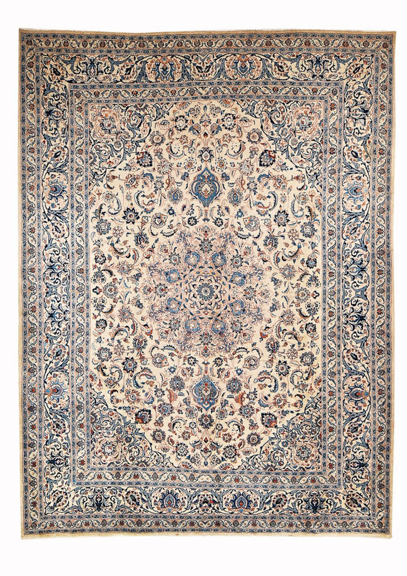 Alfombra persa - Clásica - 397 x 298 cm - beige