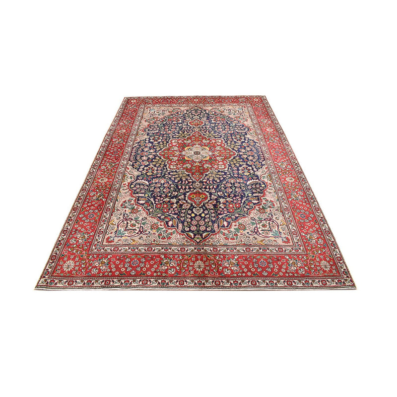 Alfombra persa - Tabriz - 300 x 202 cm - azul oscuro