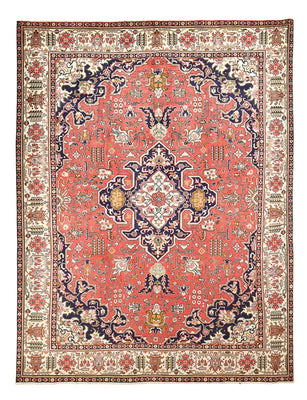 Alfombra persa - Tabriz - 335 x 257 cm - rojo claro