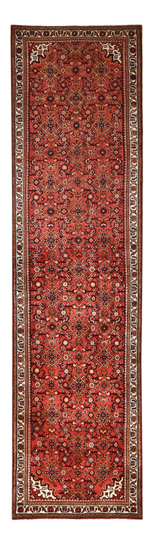 Alfombra de pasillo Alfombra persa - Nómada - 395 x 105 cm - rojo