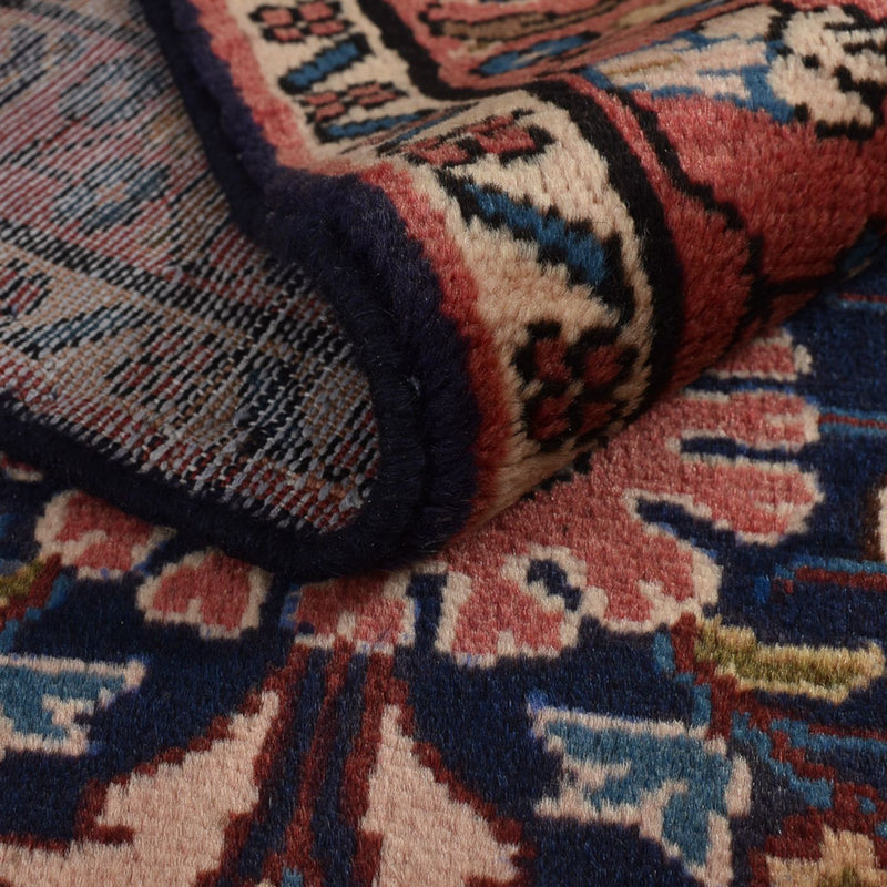 Alfombra de pasillo Alfombra persa - Nómada - 435 x 102 cm - azul oscuro