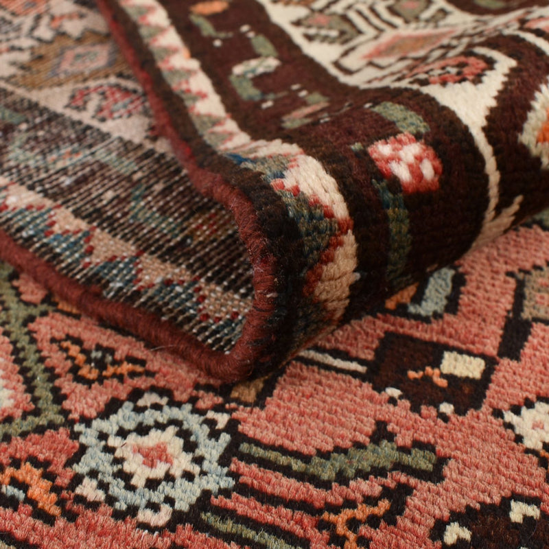 Alfombra de pasillo Alfombra persa - Nómada - 308 x 128 cm - rojo claro