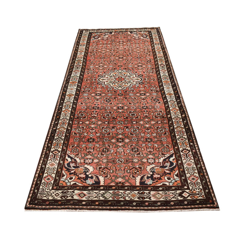 Alfombra de pasillo Alfombra persa - Nómada - 308 x 128 cm - rojo claro