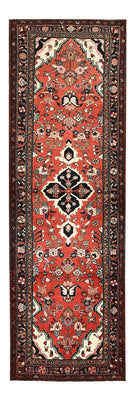Alfombra de pasillo Alfombra persa - Nómada - 346 x 114 cm - rojo