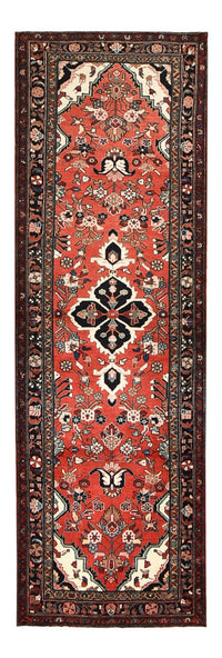 Alfombra de pasillo Alfombra persa - Nómada - 346 x 114 cm - rojo
