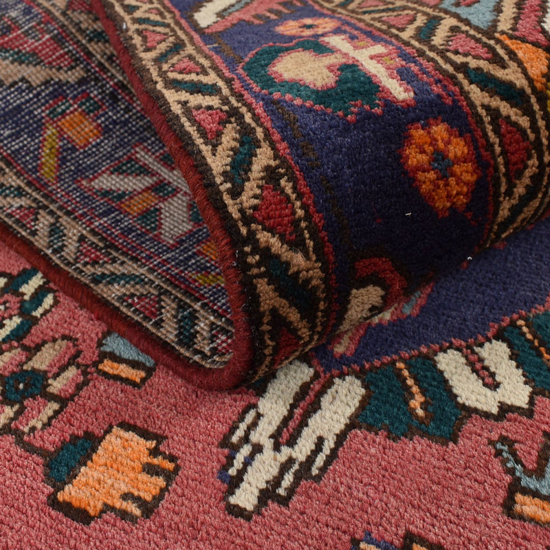 Alfombra de pasillo Alfombra persa - Tabriz - 338 x 112 cm - rojo