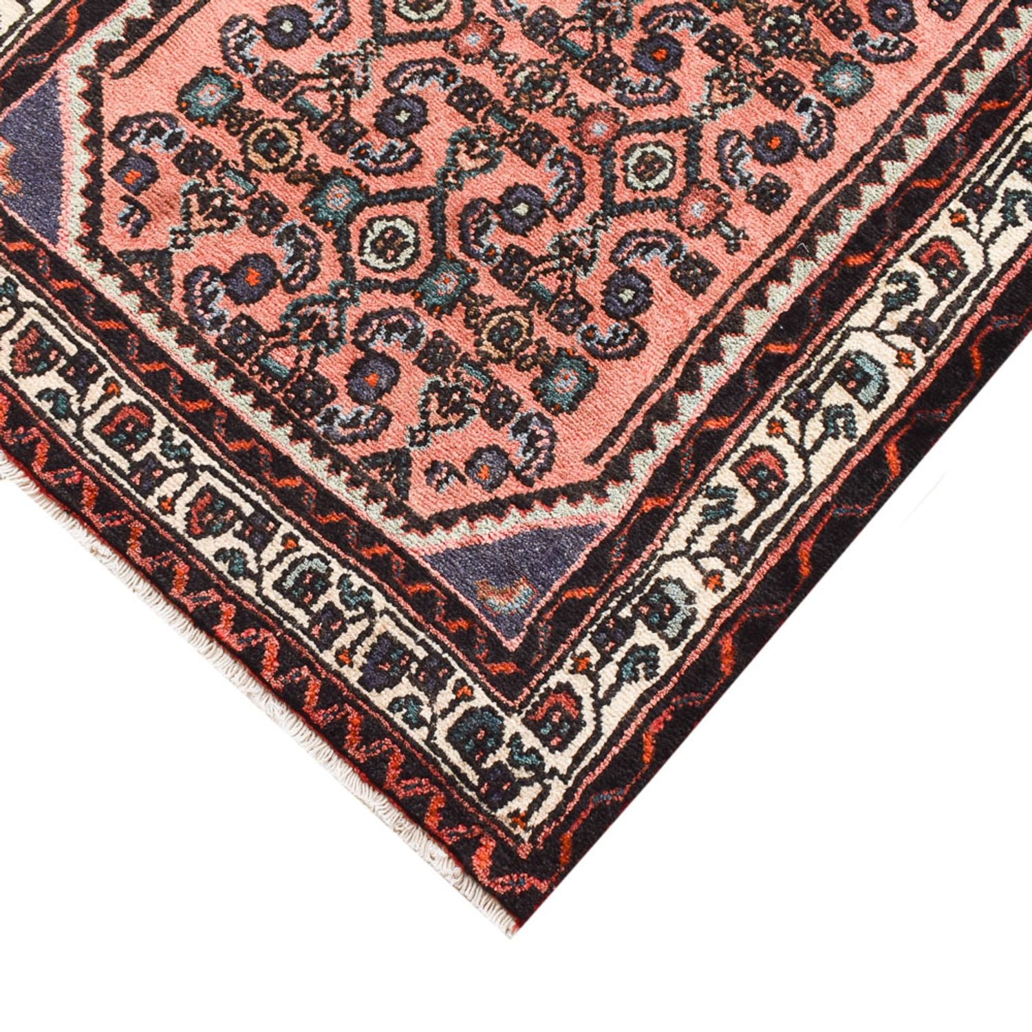 Alfombra de pasillo Alfombra persa - Nómada - 290 x 80 cm - rojo claro