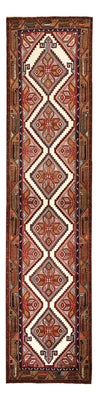 Alfombra de pasillo Alfombra persa - Nómada - 311 x 73 cm - rojo claro