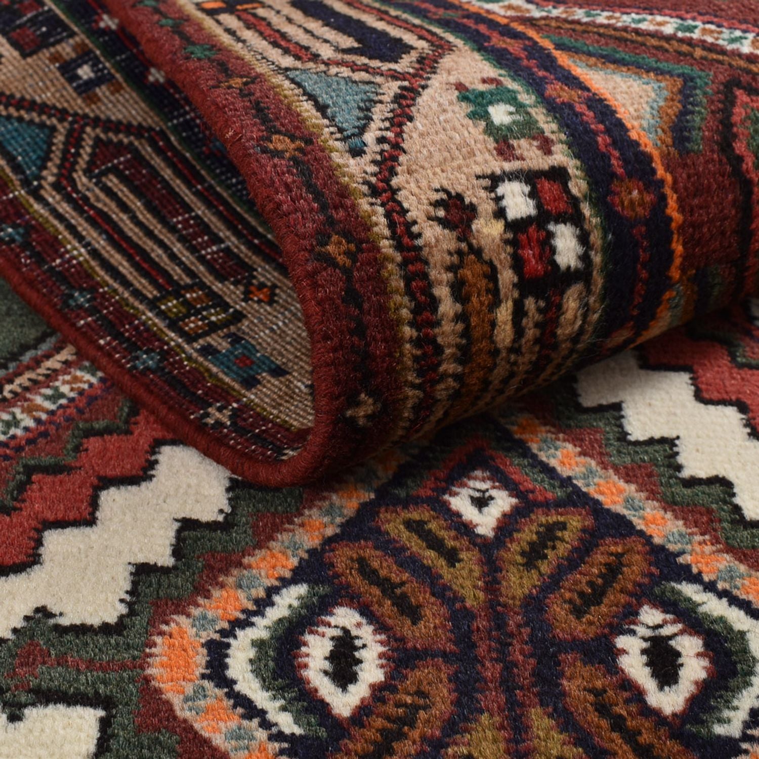 Alfombra de pasillo Alfombra persa - Nómada - 295 x 73 cm - multicolor