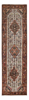 Alfombra de pasillo Alfombra persa - Nómada - 289 x 78 cm - taupe