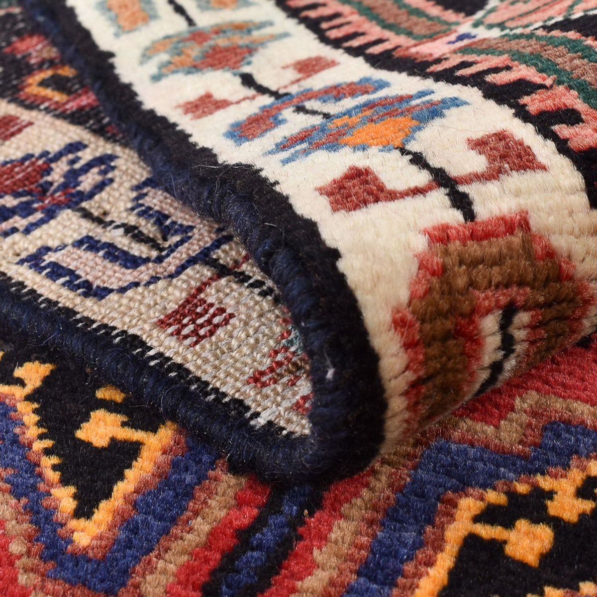 Alfombra de pasillo Alfombra persa - Nómada - 223 x 125 cm - multicolor