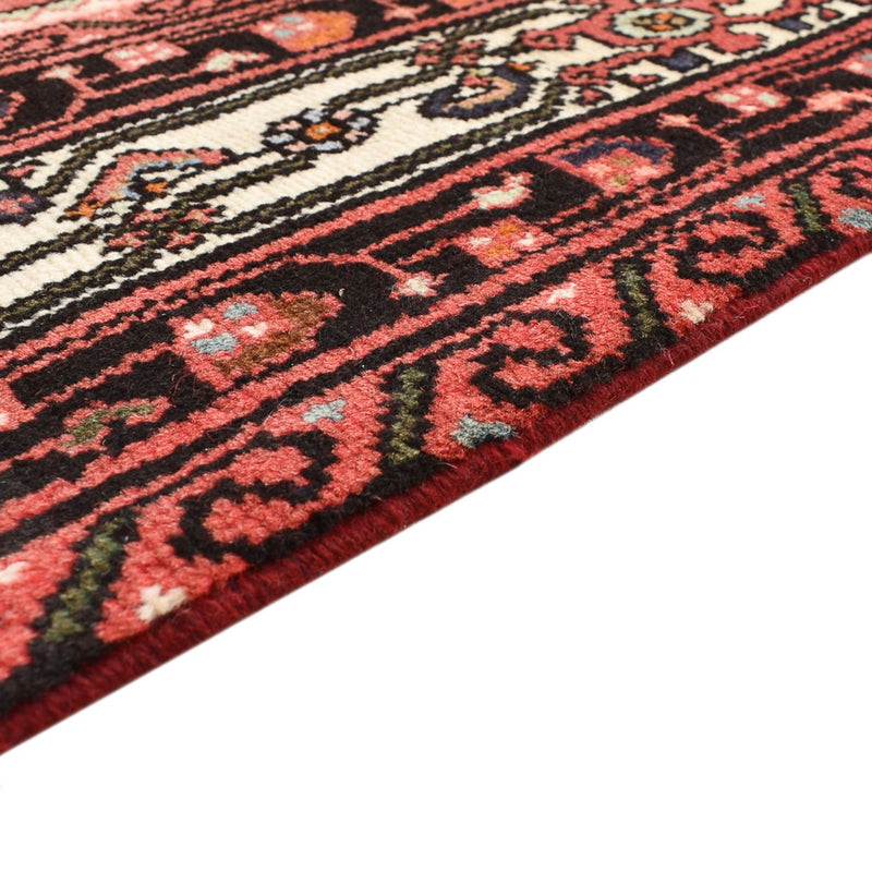 Alfombra persa - Nómada - 206 x 132 cm - rojo claro