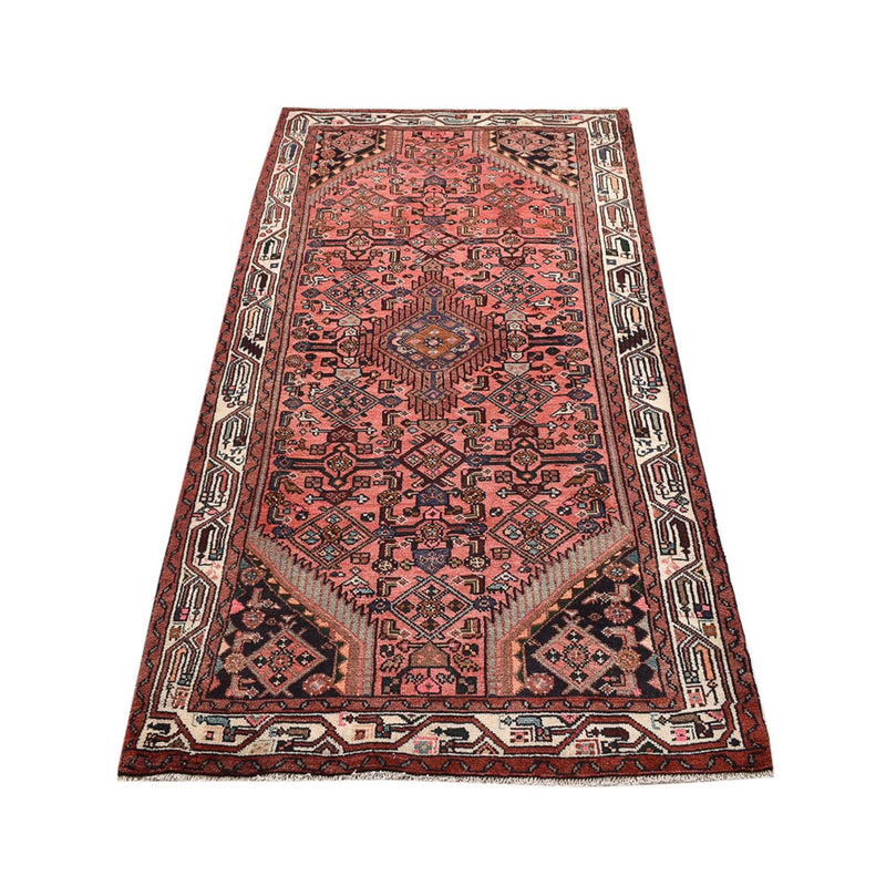 Alfombra de pasillo Alfombra persa - Nómada - 198 x 96 cm - rojo claro