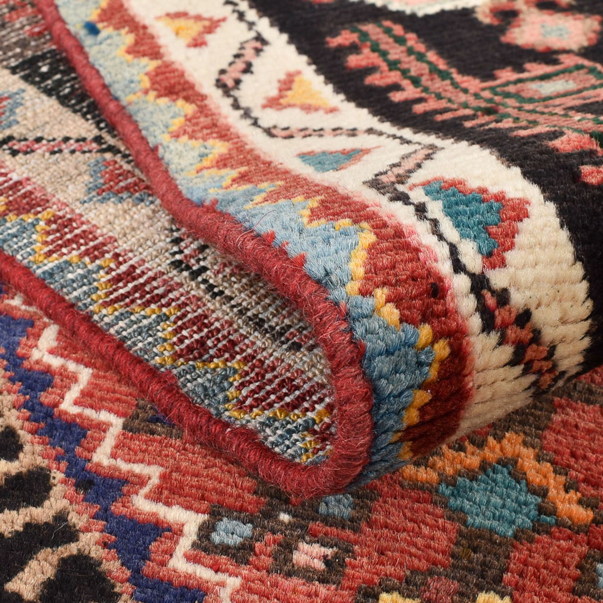 Alfombra persa - Nómada - 215 x 128 cm - multicolor