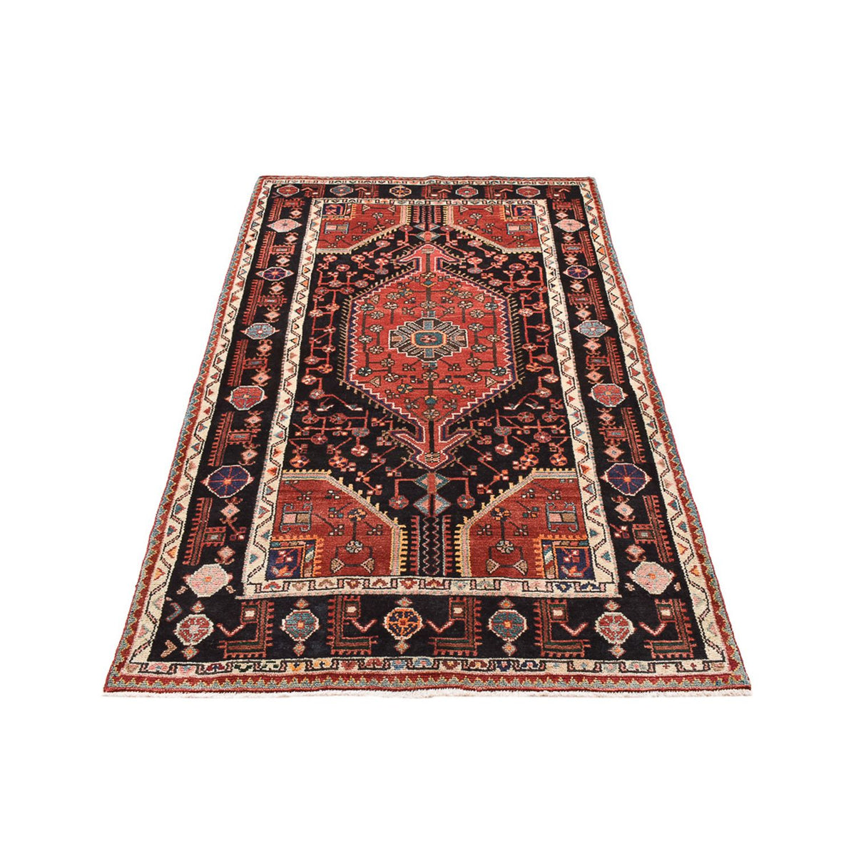 Alfombra persa - Nómada - 215 x 128 cm - multicolor