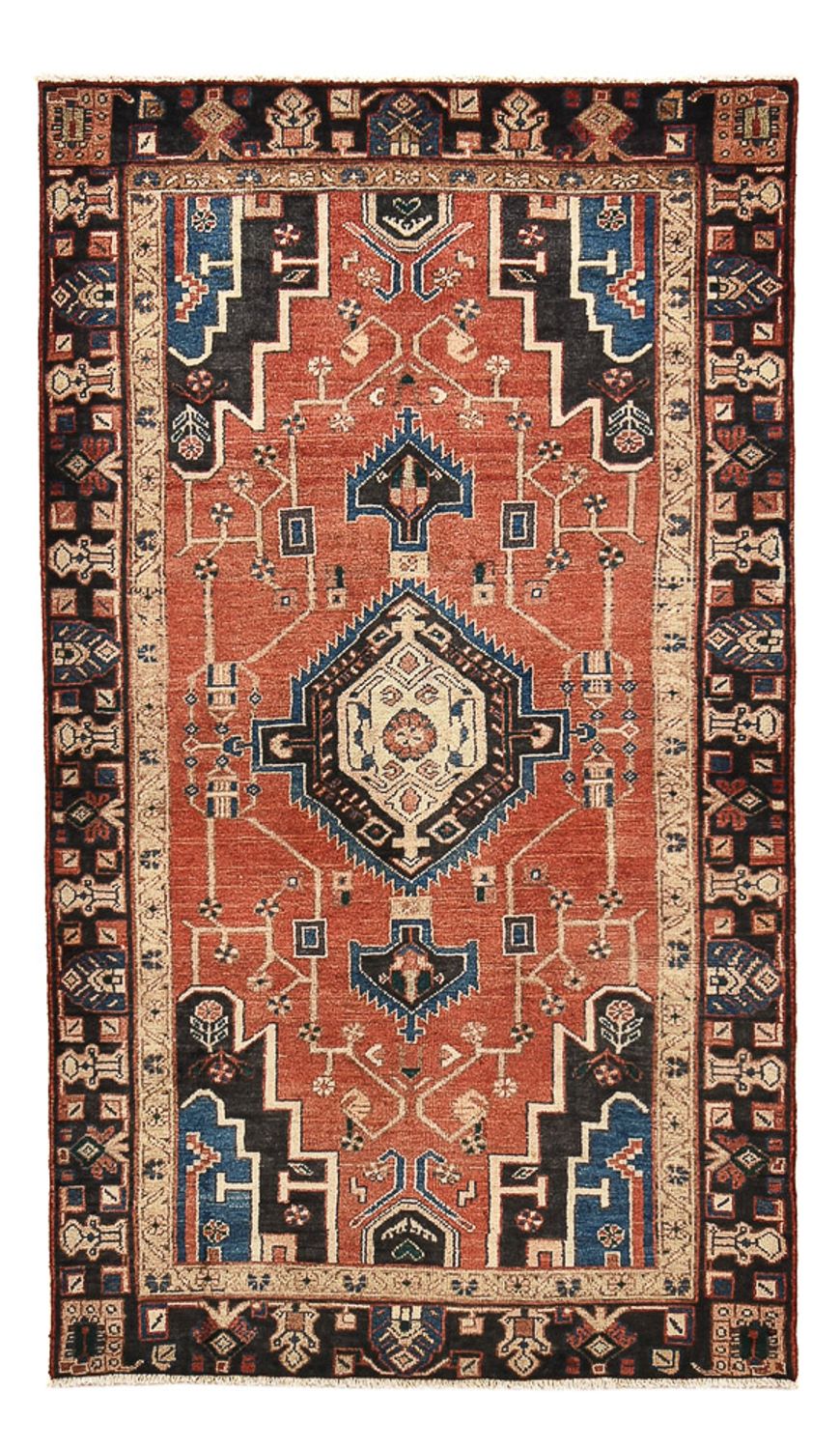 Alfombra persa - Nómada - 208 x 116 cm - multicolor