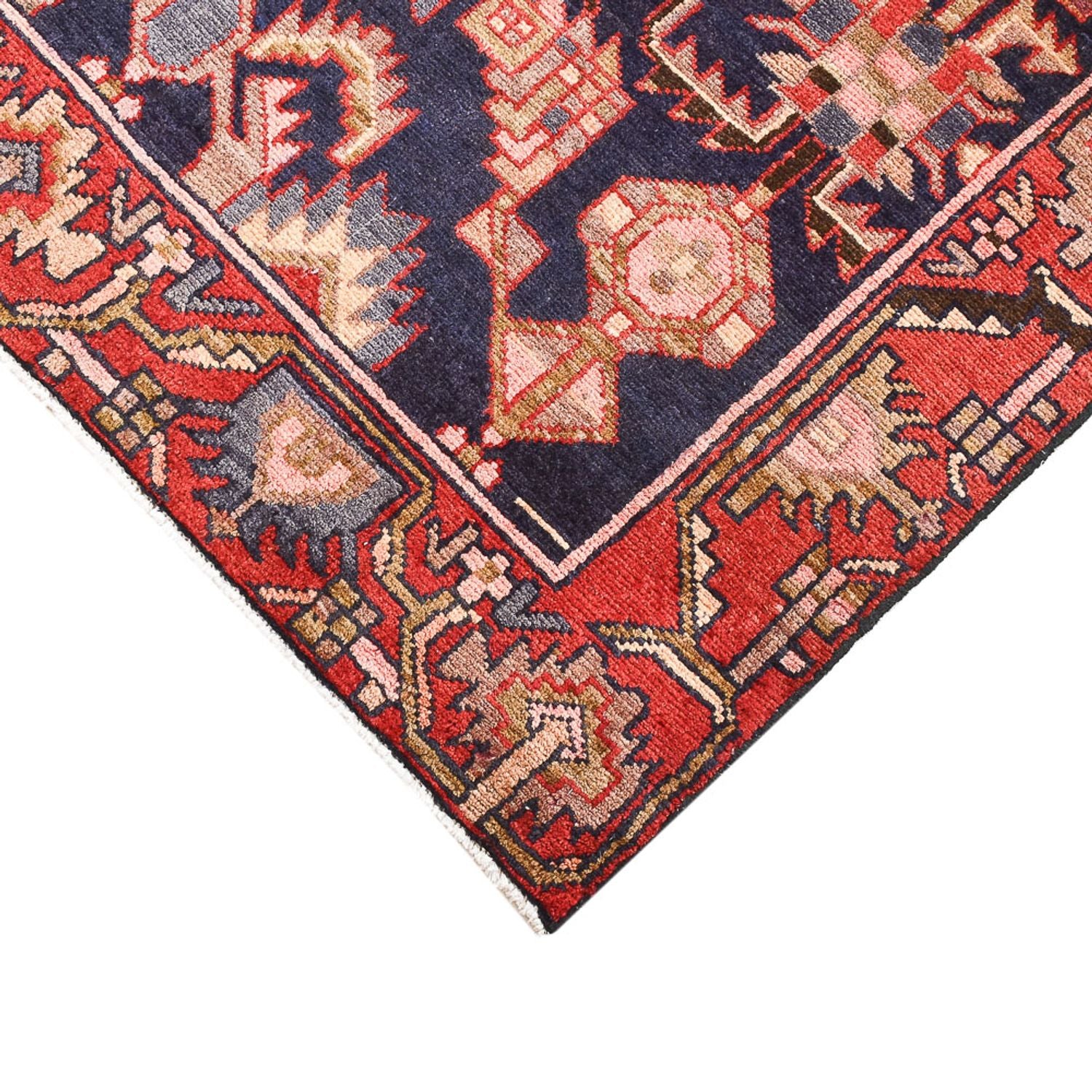 Alfombra persa - Nómada - 158 x 110 cm - azul oscuro