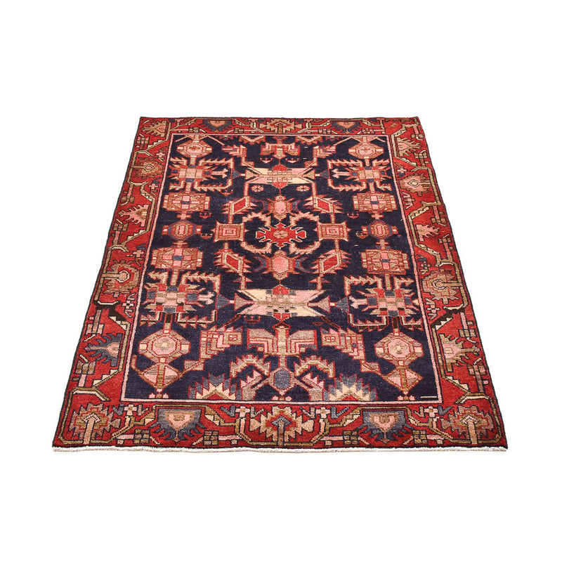 Alfombra persa - Nómada - 158 x 110 cm - azul oscuro