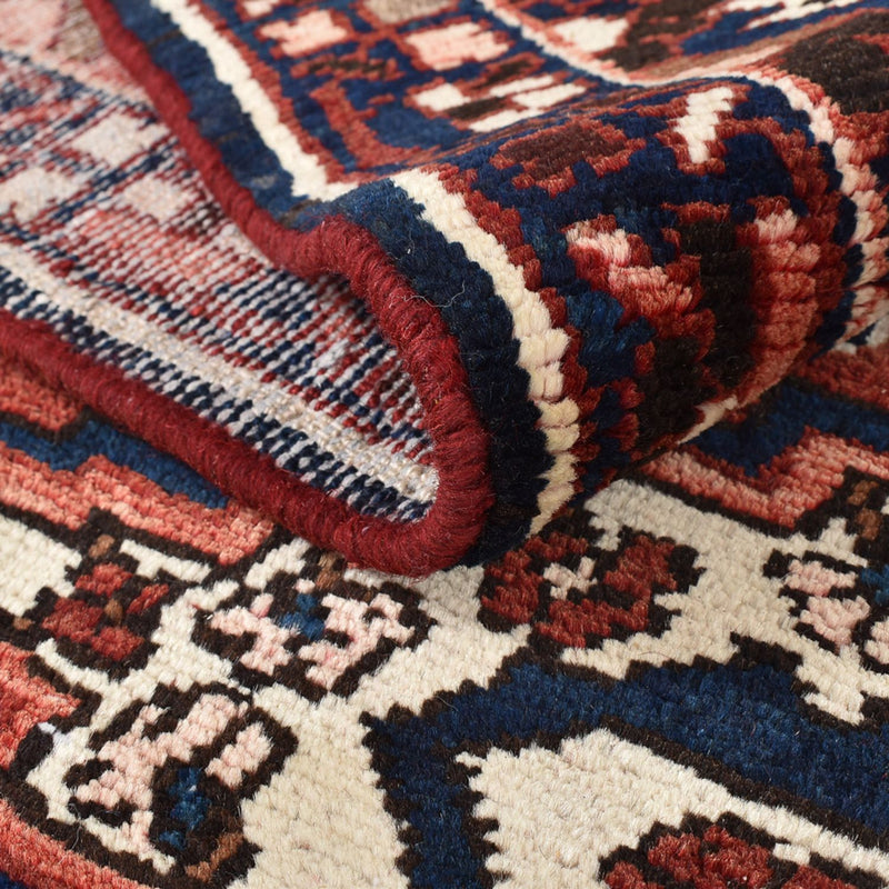 Alfombra persa - Nómada forma especial  - 369 x 312 cm - rojo oscuro