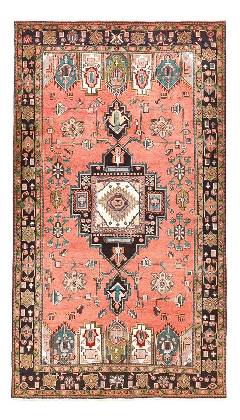 Alfombra afgana - Kunduz - 350 x 200 cm - rojo claro
