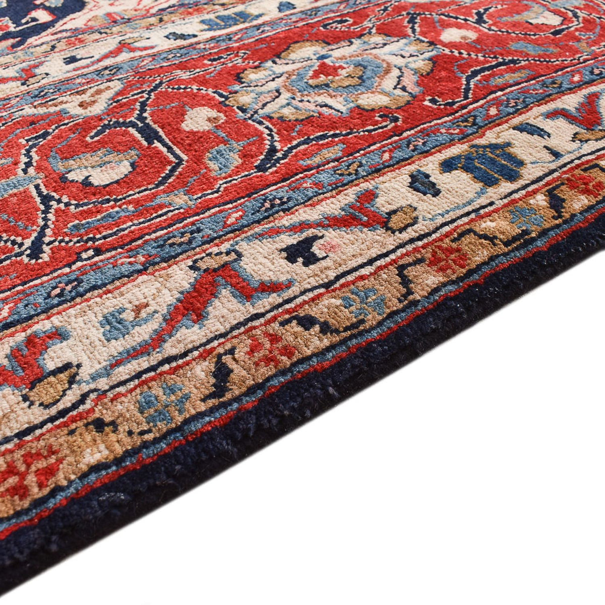 Alfombra persa - Clásica - 375 x 263 cm - azul oscuro