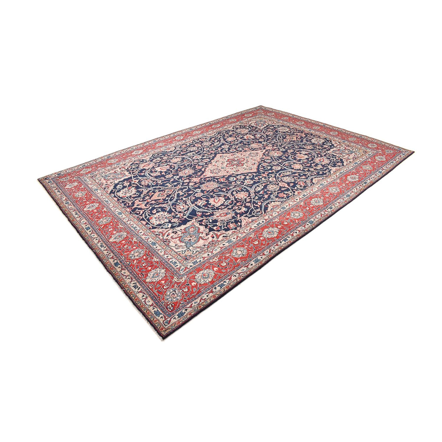 Alfombra persa - Clásica - 375 x 263 cm - azul oscuro