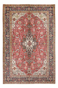 Alfombra persa - Tabriz - 290 x 196 cm - rojo