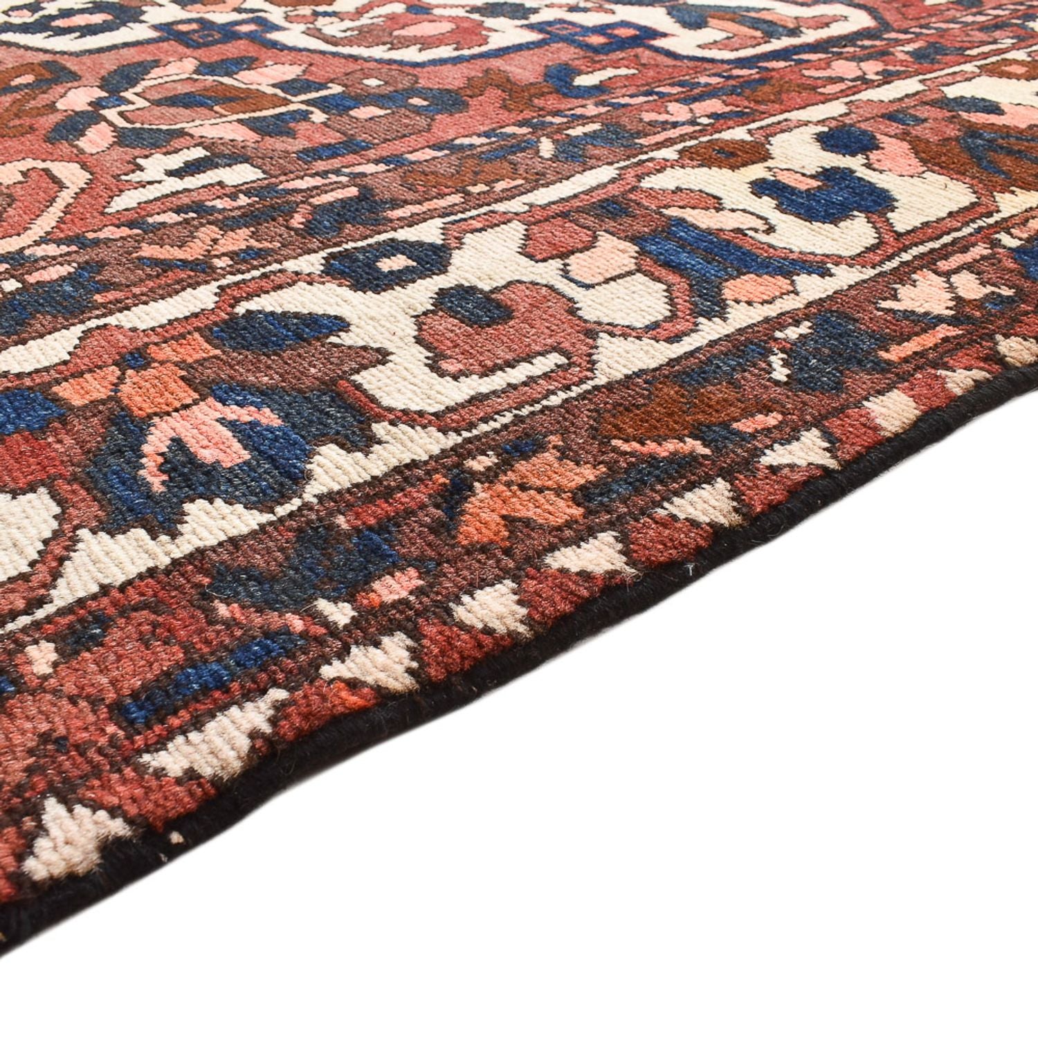 Alfombra persa - Nómada - 302 x 218 cm - marrón oscuro