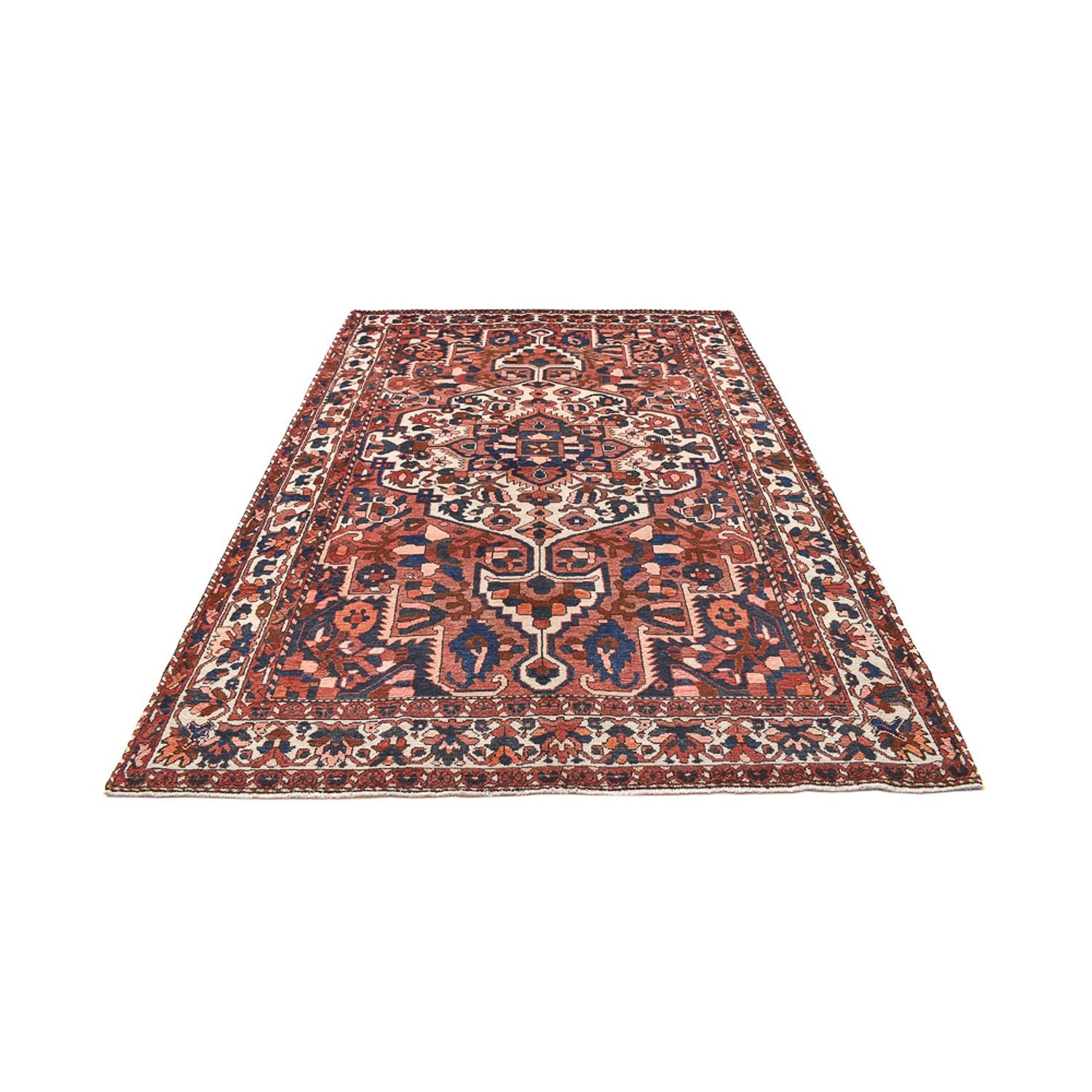 Alfombra persa - Nómada - 302 x 218 cm - marrón oscuro