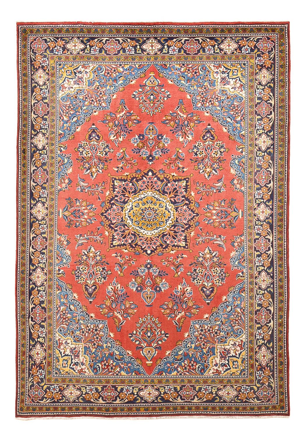 Alfombra persa - Real - 322 x 221 cm - rojo