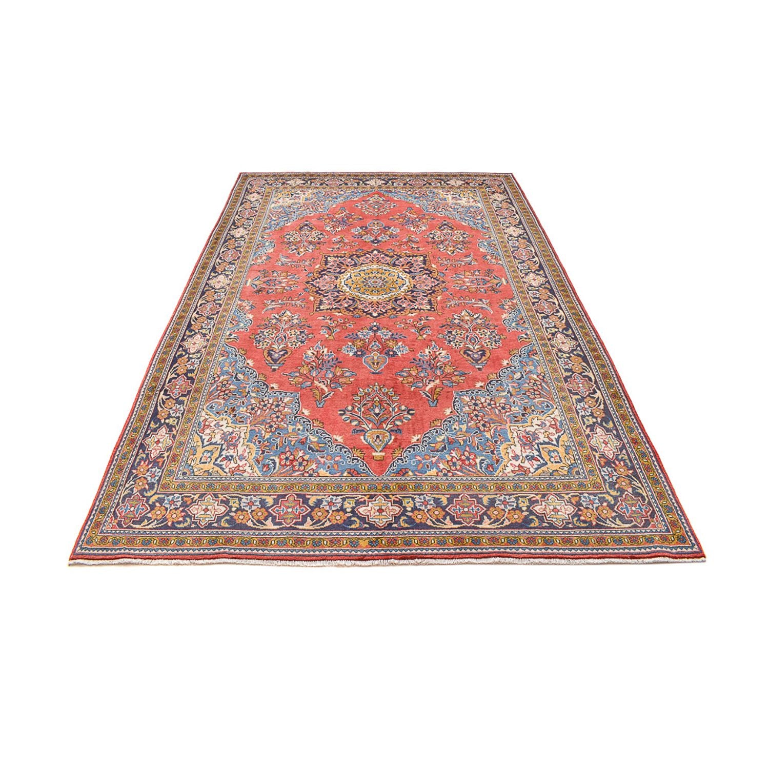 Alfombra persa - Real - 322 x 221 cm - rojo