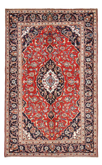 Alfombra persa - Keshan - 235 x 148 cm - rojo