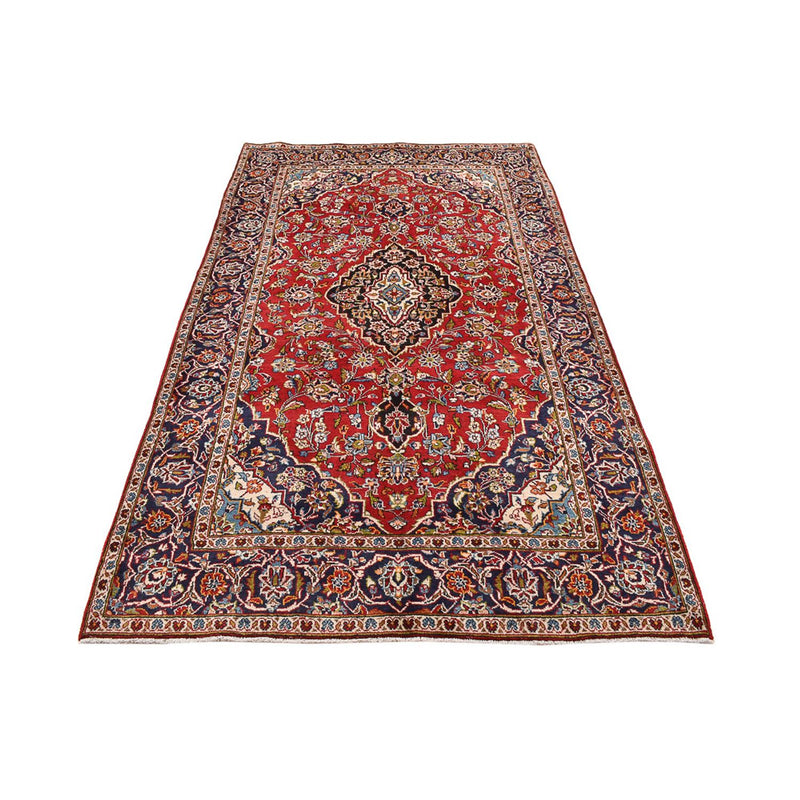 Alfombra persa - Keshan - 260 x 148 cm - rojo