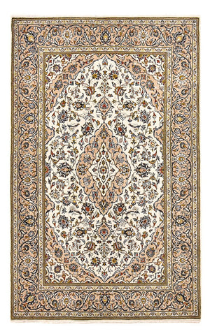 Alfombra persa - Keshan - 212 x 135 cm - arena