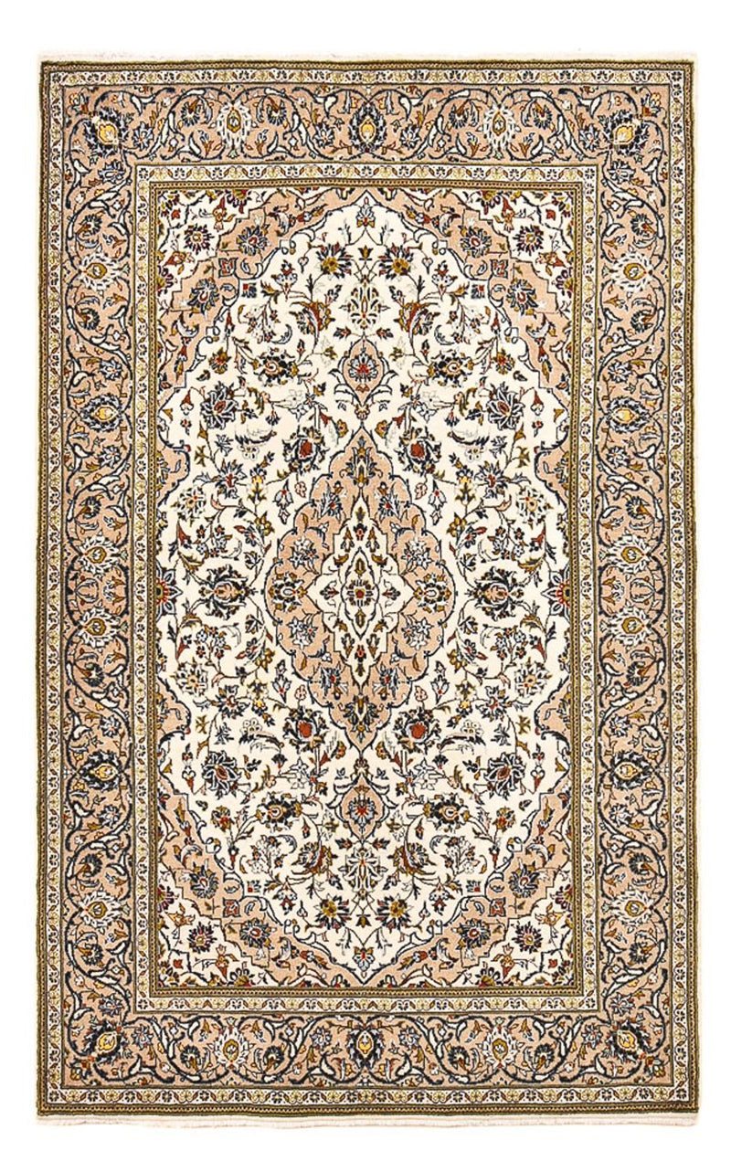 Alfombra persa - Keshan - 212 x 135 cm - arena