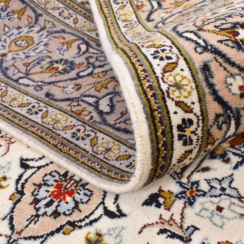 Alfombra persa - Keshan - 212 x 135 cm - arena