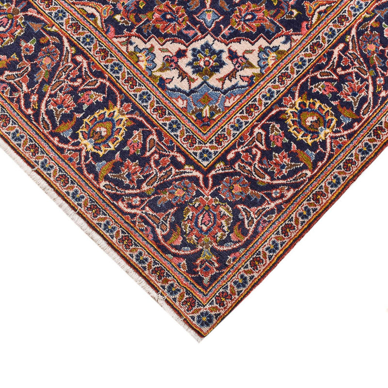Alfombra persa - Keshan - 210 x 140 cm - rojo claro
