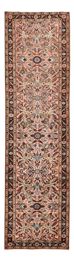 Alfombra de pasillo Alfombra persa - Nómada - 304 x 85 cm - rojo claro