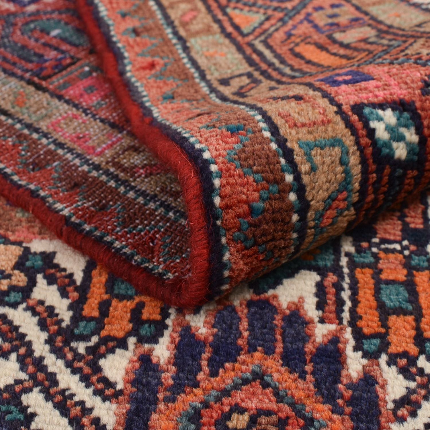 Alfombra de pasillo Alfombra persa - Nómada - 319 x 83 cm - taupe