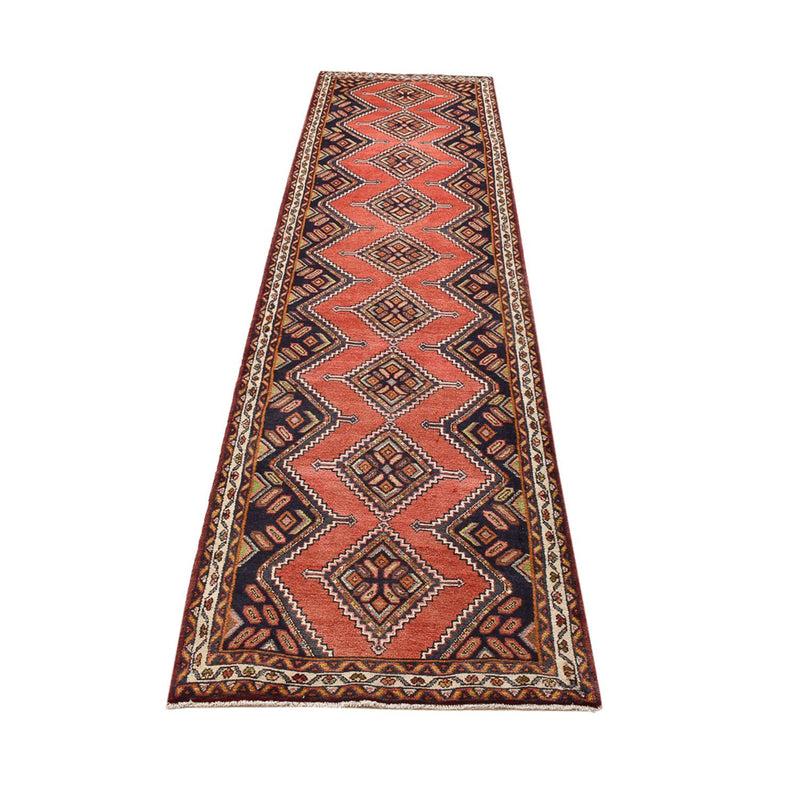 Alfombra de pasillo Alfombra persa - Nómada - 312 x 81 cm - rojo