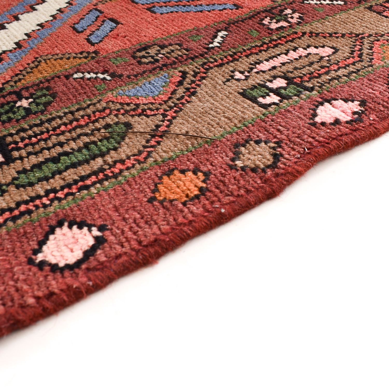 Alfombra de pasillo Alfombra persa - Nómada - 303 x 81 cm - rojo