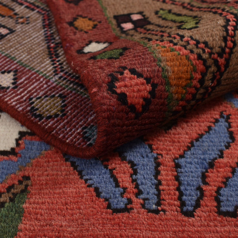 Alfombra de pasillo Alfombra persa - Nómada - 303 x 81 cm - rojo