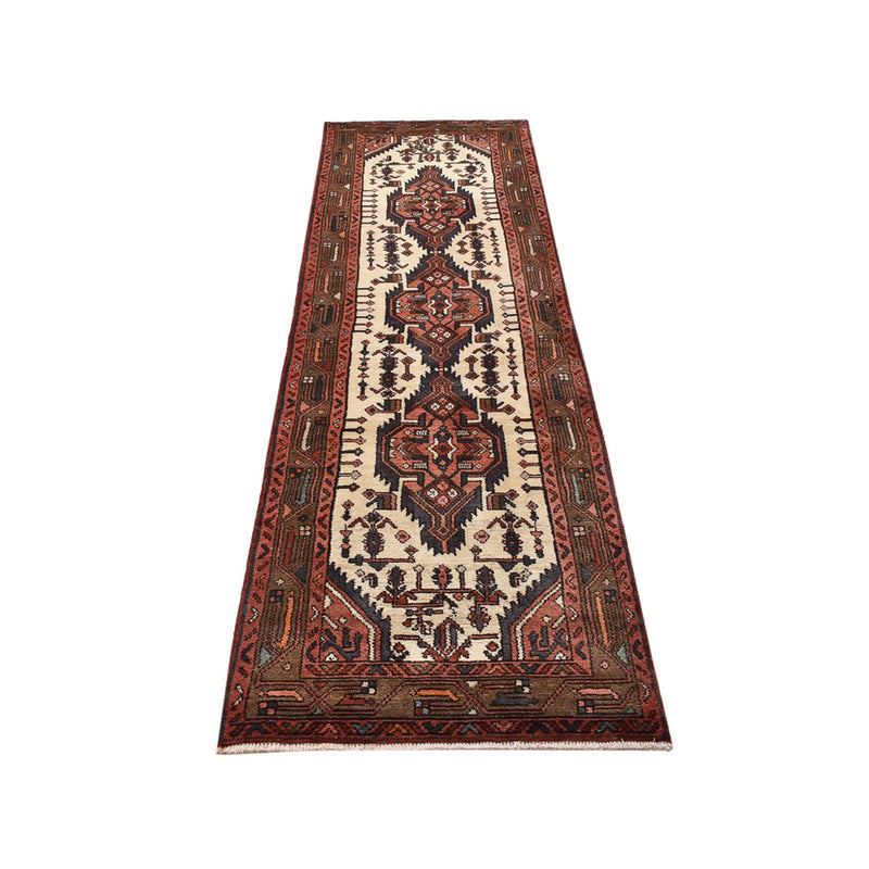 Alfombra de pasillo Alfombra persa - Nómada - 300 x 83 cm - beige