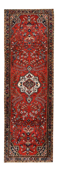 Alfombra de pasillo Alfombra persa - Nómada - 320 x 98 cm - rojo