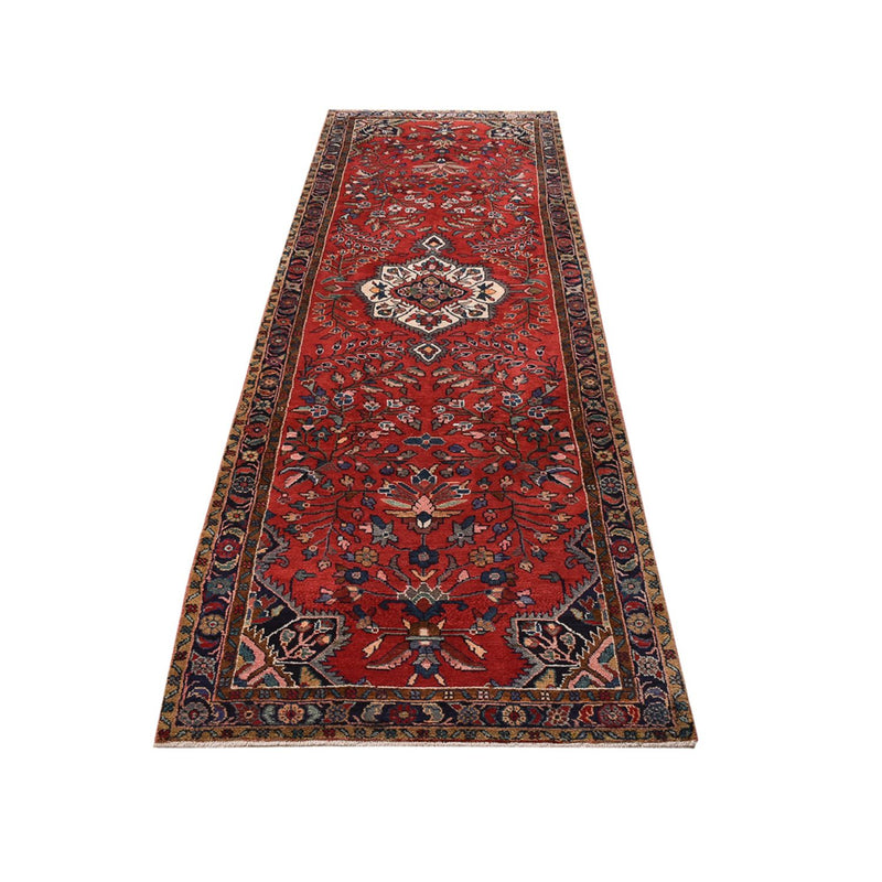 Alfombra de pasillo Alfombra persa - Nómada - 320 x 98 cm - rojo
